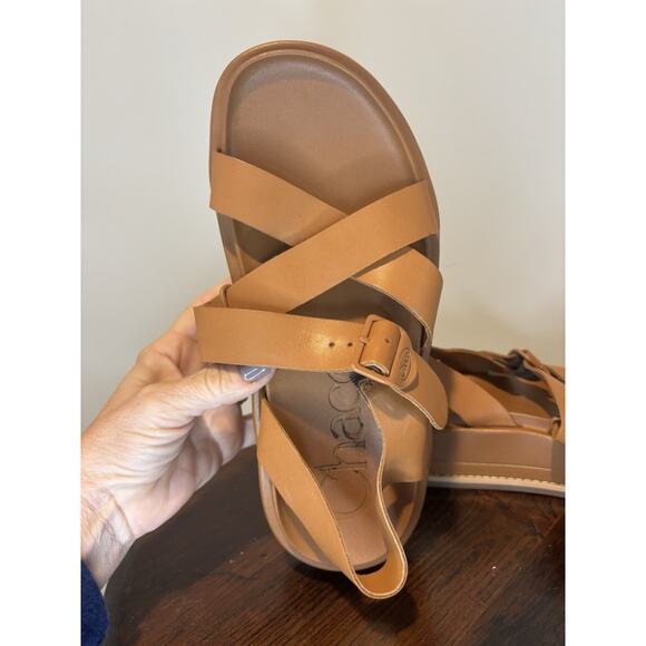 Chaco Leather Sandals, platform, 8 - Picture 5 of 7